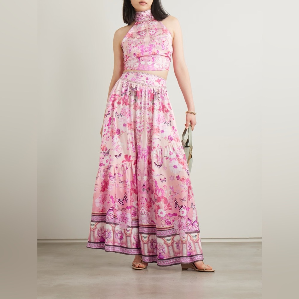 Camilla Botanical Skirt XXS NWT
